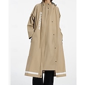 Недорогие Водонепроницаемые куртки-Жен. Куртка для активного отдыха Куртка для туризма и прогулок Дождевик На открытом воздухе Водонепроницаемость С защитой от ветра Быстровысыхающий Легкость Походная одежда Походная одежда Осень