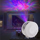 billige Projektorlys og laserprojektor-ny galaksetåke projeksjonslys stue stjernehimmel atmosfærelys soverom nattlys lysende leketøy gave