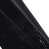 levne široké nohavice a vysoký pas-Dámské Široké nohavice Capri kalhoty Šik ven Na běžné nošení Telecí délka Vysoký pas Bez vzoru Krajka Prodyšnost Yumuşak Lehce elastické Dovolená ulice Denní nošení Černá Léto Běžný