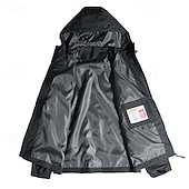abordables Chaquetas impermeables-Hombre Chaqueta para exteriores Chaqueta para senderismo Impermeable Al aire libre Impermeable Resistente al Viento Trajes de senderismo Ropa de senderismo Primavera Otoño Camiseta Camping