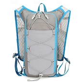 cheap Running Vest-Running Vest Water Pack Hydration Vest Sun Sleeves Reflective Waterproof Quick Dry Polyester for Marathon Hiking Jogging