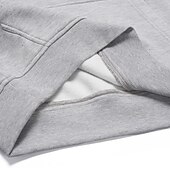 economico felpe in pile-Per uomo Felpa con cappuccio Felpa con cappuccio e zip corta Felpa con cappuccio in pile Nero Grigio Con Cappuccio Mezza zip Semplice Con zip Zip a un quarto Sport &amp; Outdoor Casuale Quotidiano