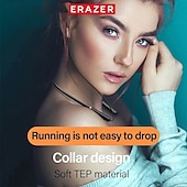 abordables Auriculares deportivos-Auriculares deportivos Erazer XE05Max con Bluetooth 5.4 y cómodos auriculares con banda para el cuello para reducción de ruido.