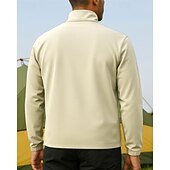 Недорогие Водонепроницаемые куртки-Муж. Куртка для туризма и прогулок Спортивная куртка Дождевик На открытом воздухе Водонепроницаемость Легкость Дышащий Походная одежда Походная одежда Весна Осень Жакет Теннис Гольф Бег Сплошной цвет