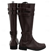 economico Calzature-Medievale Rinascimento Scarpe Stivali al ginocchio Stivali jazz piatti Pirata Vichingo Crociato Costume Per uomo Celtico Costumi da pirata Halloween Mascherata Halloween Festa &amp; Sera LARP Adulti