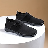 billige Sneakers til herrer-herre pustende strikkesko – myke og fleksible tursko for komfort og stil i daglige aktiviteter