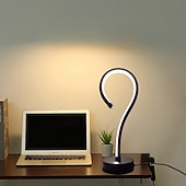abordables Lampes de Table-Lampe de bureau créative en forme de point d&#039;interrogation pour salon, chambre à coucher, lumière tricolore, moderne et contemporaine, alimentée par USB pour chambre à coucher &lt;5v a / b
