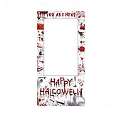 cheap Halloween Wall Tapestries-Halloween Photo Booth Props SuppliesSpooky and Fun Designs ncludes Ghosts, Pumpkins, Witches, Bats, and More  Perfect for Parties, Events, and Celebrations