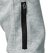 preiswerte Lässige Jacken-Herren Leichte Jacke Freizeitjacke Urlaub Täglich Tasche Frühling Herbst Einfach Mode Klassisch Stehkragen Regulär Schwarz Blau Grau Jacken