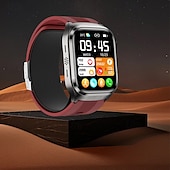 preiswerte Smartwatch-Luftpumpe Airbag-Typ genaue Blutdruckmessung EKG Elektrokardiogramm Temperaturüberwachung Schrittzähler kompatibel Bluetooth-Anruf mit Android iOS Frauen Männer lange Standby