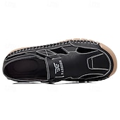 Χαμηλού Κόστους Υπαίθριες σάντες-Ανδρικά καφέ slip-on σανδάλια εξωτερικού χώρου με ελαστικά λουράκια και αναπνεύσιμο mesh επάνω μέρος για καλοκαιρινές περιπέτειες