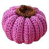 economico Copricuscini per cuscini decorativi-zucche di simulazione di Halloween lavorate a maglia