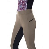 billiga Enkla Leggings-Dam Damasker Mode Träning Fullängd Hög midja Slät Bekväm Mjuk Hög Elasisitet Utomhus Semester Gata Marin Svart Vit Himmelsblå Sommar Vår Smal passform