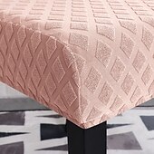 cheap Chair Cover-Waterproof Dining chair Cover For Home Polar Fleece Fabric Chair Cover Stretch Slipcovers Seat Chair Covers