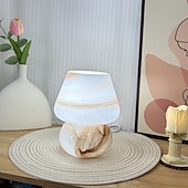 abordables lampe de chevet-Lampe de table à LED moderne, lampe de chevet blanc chaud, applicable au salon, à la chambre à coucher, au bureau, à la table de chevet et à la bibliothèque