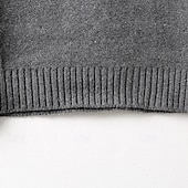 preiswerte Herrenpullover-Herren Pullover Gerippt Zopfmuster Stricken Normale Oberteile Gestrickt Schmale Passform Einfach Rundhalsausschnitt Strickware Moderne zeitgenössische Lässig Alltagskleidung Bekleidung Herbst Winter