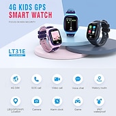 cheap Smartwatch-iMosi LT31 Smart Watch 1.4 inch 4G LTE Cellular Smartwatch Phone Bluetooth Alarm Clock Calendar Compatible with Null Kid&#039;s GPS Hands-Free Calls with Camera IP 67 40mm Watch Case
