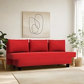 preiswerte Sofabezug-Sofabezug passend für Älvdalen-Sofa, einfarbig, gesteppte Polyester-Schonbezüge