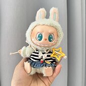 baratos Conjuntos de Roupas e Acessórios para Bonecas-roupas para boneca de 17 cm (sem boneca) conjunto de roupas para boneca de 17 cm com acessórios conjunto de vestir estiloso para a boo-boo