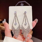 economico Orecchini-Per donna Orecchini a perno Tropicale Gioia Tropicale Elegante Orecchini Gioielli Argento Per Feste