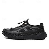halpa Miesten lenkkarit-Miesten ruskeat, slip-on-sandaalit joustavilla nauhoilla ja mukavalla pohjallisella rantamatkoille, lomille ja rentoon ulkoiluun.