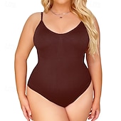 economico Intimo modellante da donna-Da donna Intimo Modellante Perizoma modellante Semplice Elastico Per Pilates Danza Fitness