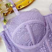 olcso fűző-Retró Középkori Reneszánsz Fűző Prsluk Bustier Jelmez Női Kelta Fantasy Mindszentek napja Farsang Parti Alkalmi / Napi LARP Felnőttek Fűző