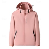 abordables Chaquetas impermeables-Mujer Cortavientos Chaqueta Chaqueta para senderismo Impermeable Al aire libre Impermeable Resistente al Viento Trajes de senderismo Ropa de senderismo Primavera Otoño Camiseta Camping / Senderismo