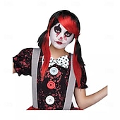 Kids Killer Clown Wig Halloween Cosplay Party Wigs3