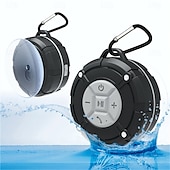 cheap Tool Accessories-Shower Speaker, IPX7 Waterproof Bluetooth Speaker, Loud HD Sound, Portable Wireless Speaker with Suction Cup &amp; Sturdy Hook, Built-in Mic, for Shower, Pool, Beach, Outdoor