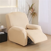 baratos Cobertura de Sofa-Conjunto de capa elástica para sofá de 4 peças - capas funcionais para proteção de móveis de sala de estar