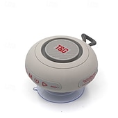 cheap Tool Accessories-Portable Mini Bluetooth Speaker Portable Suction Cup Fixed Wireless Small Sound,TF Card, FM Radio, TWS Sound Bluetooth Outdoor Carry Riding Sports Hanging Bag