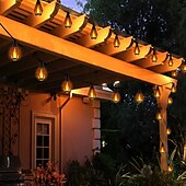 cheap Solar String Lights-1 Pc 15 Leds Outdoor Waterproof Solar Flashing Flame Lantern String Garden Courtyard Camping Christmas Halloween Wedding Atmosphere Decoration Lighting