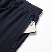 ieftine Pantalonii-Bărbați Παντελόνι πεζοπορίας Palton de iarnă Pantaloni din lână Pantaloni termici Iarnă Toamnă În aer liber Fit regulat Cald Pantaloni Buzunar Talie elastică Gri Închis Negru Camping / Drumeții