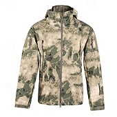 economico Fleece &amp; Giacche 3 in 1-Per uomo Giacca da escursionismo Cappotto invernale Giacca in pile da escursionismo Inverno All&#039;aperto Termico Impermeabile Antivento Giacca in Pile Invernale Giallo Verde Chiaro Verde Cachi