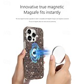 abordables Coques iPhone-téléphone Coque Pour Apple AirTag iPhone 16 Pro Max Plus iPhone 15 14 Pro Max Plus iPhone 13 Pro Max Coque Arrière Supporte la Charge Sans Fil Antichoc Rétro PC