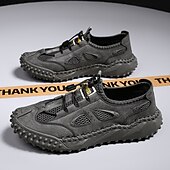 halpa Miesten lenkkarit-Miesten ruskeat, slip-on-sandaalit joustavilla nauhoilla ja mukavalla pohjallisella rantamatkoille, lomille ja rentoon ulkoiluun.