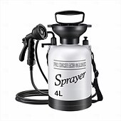 cheap Camping Accessories-Portable Camping Shower, 10 Spray Modes, Insulated Pressure Sprayer, Warm Water Outdoor Shower for Hiking, Beach, Pet Washing