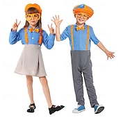 levne Chlapecké kostýmy-cosplay Skupinový kostým Den STEM Filmové kostýmy for Chlapecké Dívčí Dětské předvečer Všech svatých Karneval Světový den knihy Výkon Vzdělávací převlékání Oblékání na školní akci