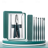 preiswerte Persönliche Pflege &amp; Gesundheit-Nagelknipser mit abgeschrägtem Adlerschnabel, langer Griff, breite Backenöffnung, spritzwassergeschützter, abgeschrägter Nagelknipser, drei Sets abgeschrägter Adlerschnabel-Nagelknipser, für dicke