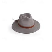voordelige Feesthoeden-Zomerse cowboyhoed met grote rand, gebreid met net, platte rand, bescherming tegen de zon, opvouwbare herenhoed, strandhoed, casual