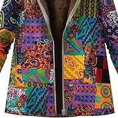abordables Vestes Sherpa-Femmes Veste en Polaire Manteau Veste à Capuche Chaud Confortable Fermeture éclair Avec Poches Moderne Occasionnel Couleur Mélangée Sortir Week-end Fermeture éclair Régulier À capuche Coupe régulière