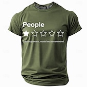 preiswerte Lustige T-Shirts für Männer-Herren Lustiger Slang T Shirt Kurzarm T-Shirt 3D-Druck Rundhalsausschnitt Rundhals Hemd Mode Täglich Basic Straße Lässig Täglich Schwarz Rote Blau Sommer Frühling Ganzjahres Bekleidung S M L XL XXL