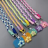 economico Lanyards e cinturini da polso per telefono-Nuovo cinturino da viaggio per alpinismo in corda intrecciata, alla moda e resistente, ideale per appendere il telefono cellulare a tracolla.