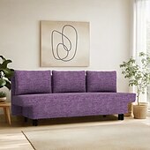 preiswerte Sofabezug-Sofabezug passend für Älvdalen-Sofa, einfarbig, gesteppte Polyester-Schonbezüge