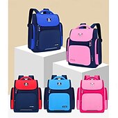economico Borse per libri-Zaino per bambini, zaino in nylon impermeabile, versatile, grande capacità, per studenti, borsa a tracolla, per ragazzi, scuola superiore