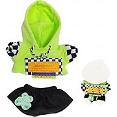 baratos Conjuntos de Roupas e Acessórios para Bonecas-roupas para boneca de 17 cm (sem boneca) conjunto de roupas para boneca de 17 cm com acessórios conjunto de vestir estiloso para a boo-boo