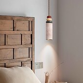 voordelige Eilandlichten-Wabi-Sabi gele travertijn kroonluchter voor eetkamer, bar &amp;leefruimte
