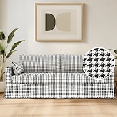 preiswerte Sofabezug-Sofabezug für Hyltarp-Sofa, gesteppt, floral, 100 % Baumwolle