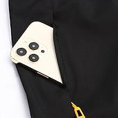 cheap Outdoor Jackets-Men's Windbreaker Hiking Jacket Rain Coat Outdoor Waterproof Windproof Hiking Outfits Hiking Clothes Spring Autumn / Fall Top Camping / Hiking / Caving Running Black White Red